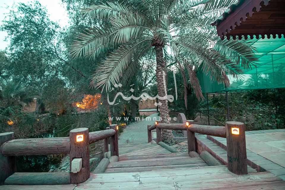 ممر خشبي داخل مزرعة للبيع في وادي العمردي